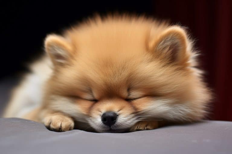 Does a Pomeranian Sleep a Lot