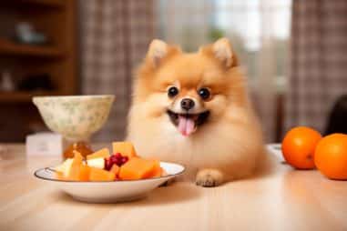 What Can Pomeranians Eat and Drink