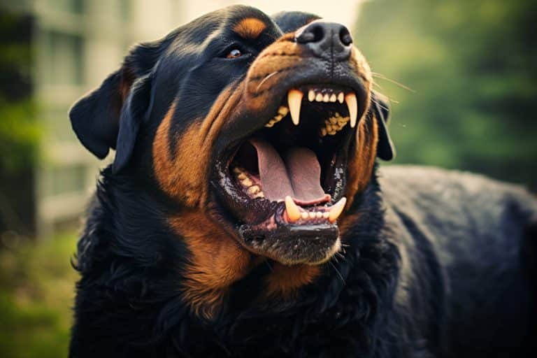 Is a Rottweiler Aggressive and Dangerous