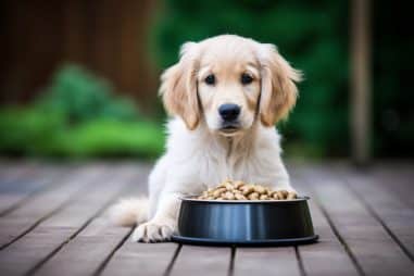 What Does a Golden Retriever Eat and Drink