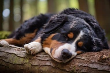 How Much Does a Bernese Mountain Dog Sleep