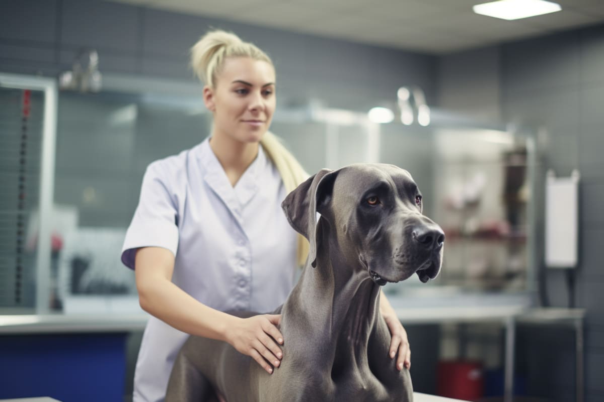 How to Cut a Great Dane's Hair