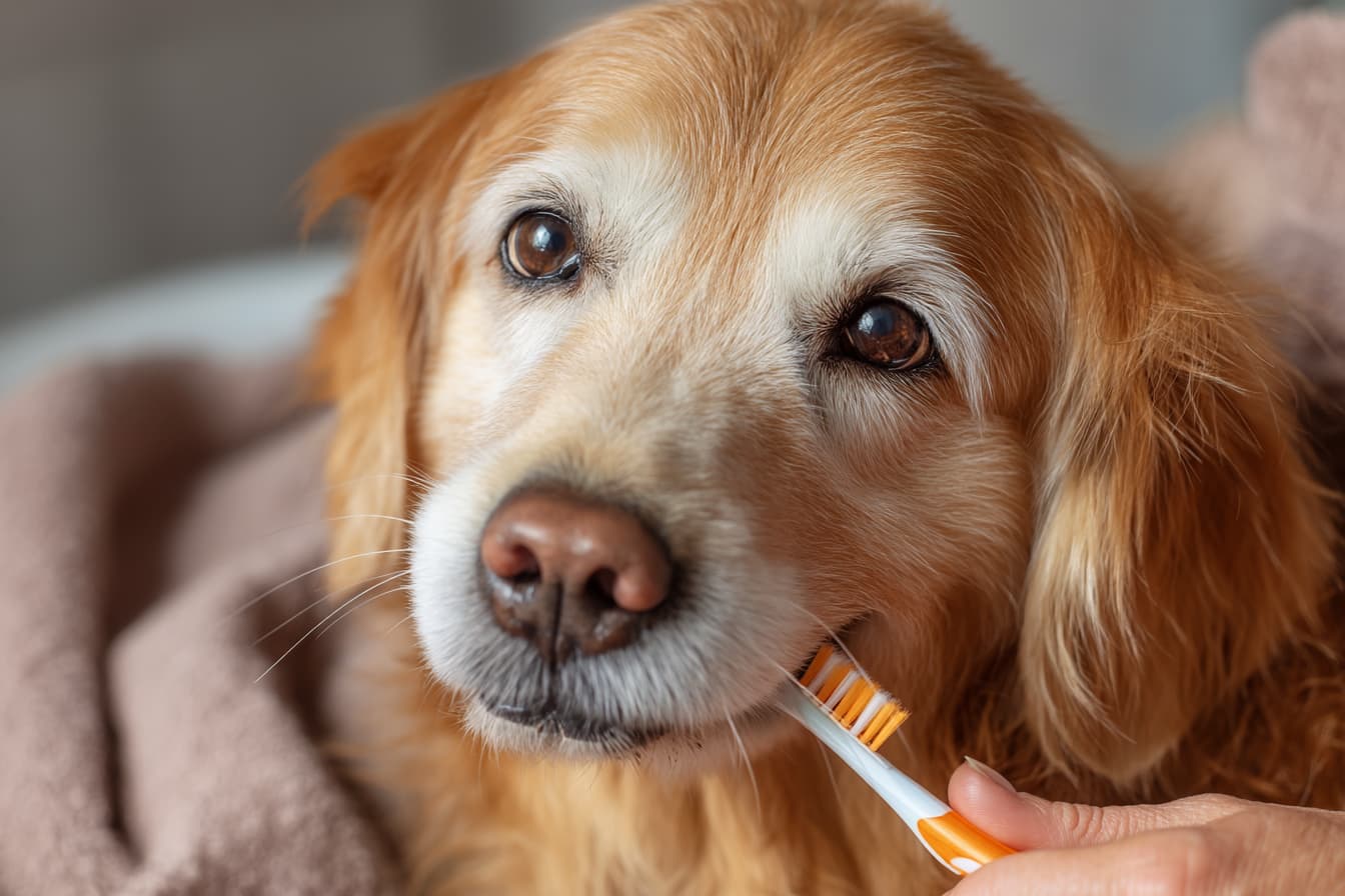 Golden Retriever dental care