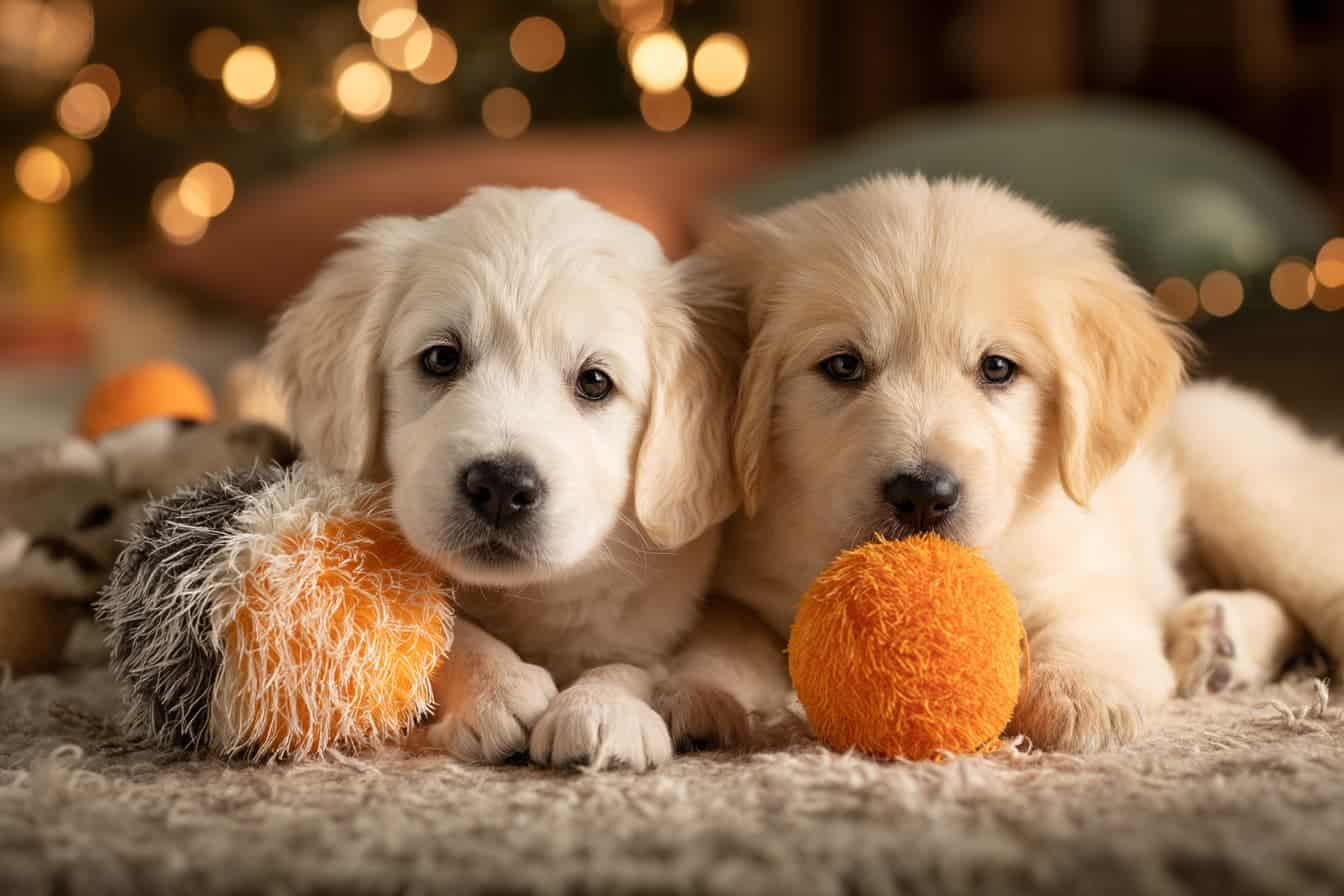 Golden Retriever puppy care