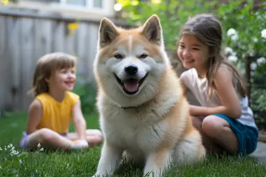 Akita Dog Temperament With Children
