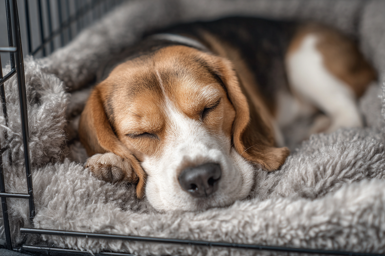 Beagle crate training techniques