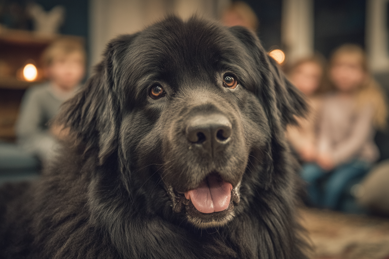 Living With A Newfoundland Dog