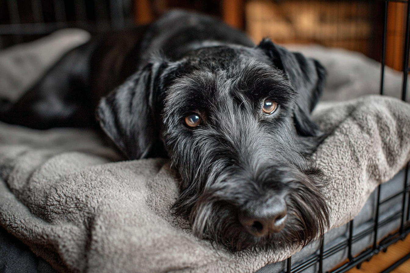 Giant Schnauzer Crate Training Guide