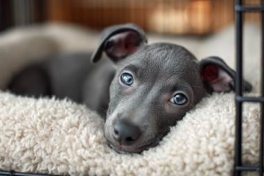 Italian Greyhound Crate Training