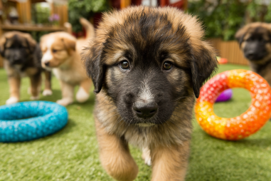 Leonberger Puppy Socialization