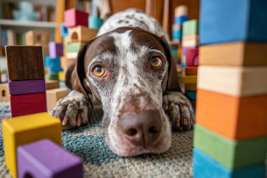 Pointer Dog Mental Stimulation Ideas