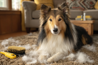 Collie Shedding And Coat Care