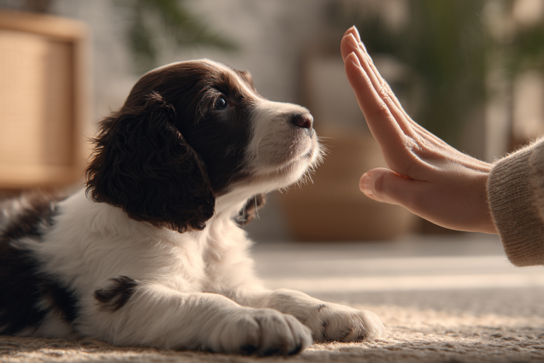 Step by Step Puppy Training For English Springer Spaniels