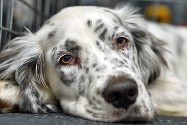 English Setter Crate Training