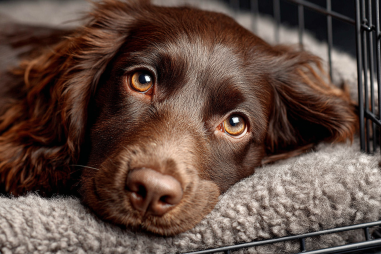 Boykin Spaniel Crate Training