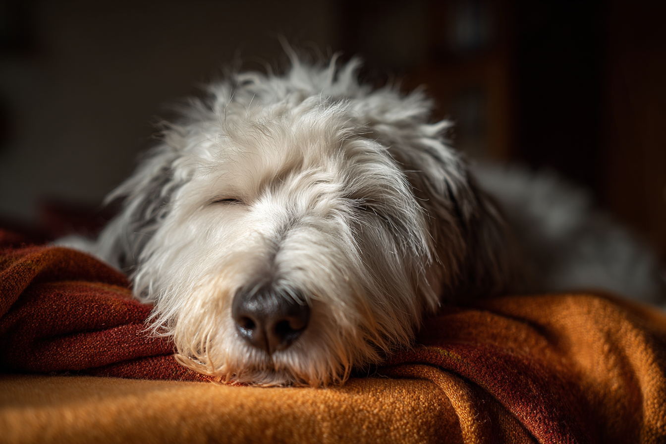 Old English Sheepdog Senior Care