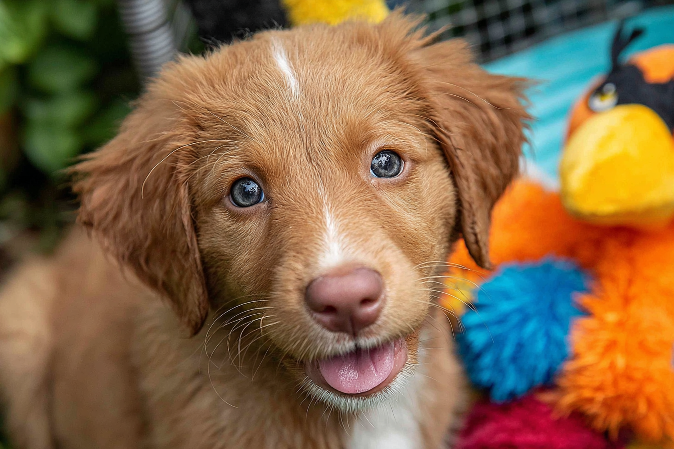 Nova Scotia Duck Tolling Retriever Puppy Care