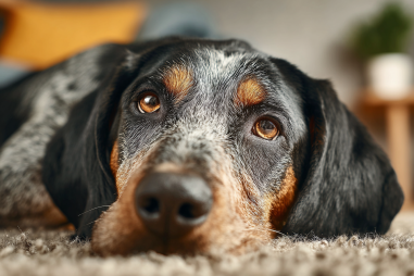 Bluetick Coonhound Apartment Living
