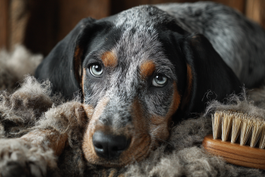 Bluetick Coonhound Shedding And Coat Care