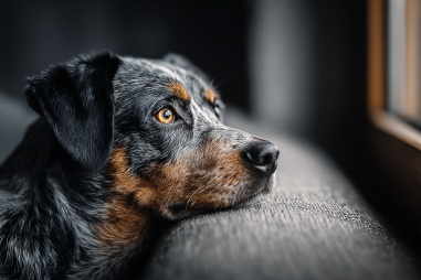 Bluetick Coonhound Separation Anxiety