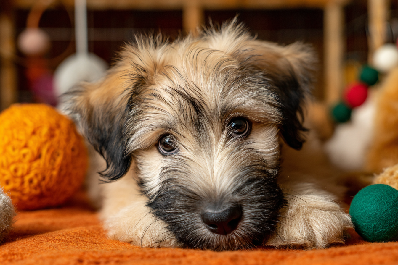 Soft Coated Wheaten Terrier Puppy Care